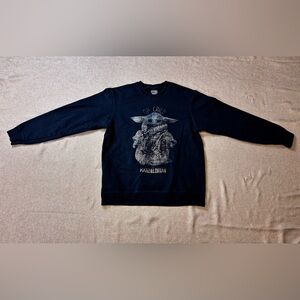Star Wars Baby Yoda Mandalorian  Sweatshirt . No Label So Please See Measures
